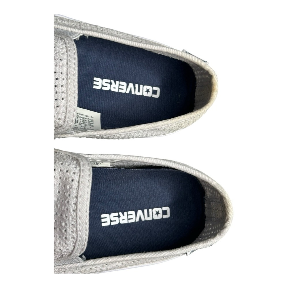 Converse Cream Slip-On Sneakers - Picture 8 of 10